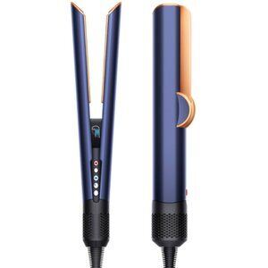 Dyson Airstrait™ dryer and straightener (Prussian Blue/Rich Copper) w/ Case